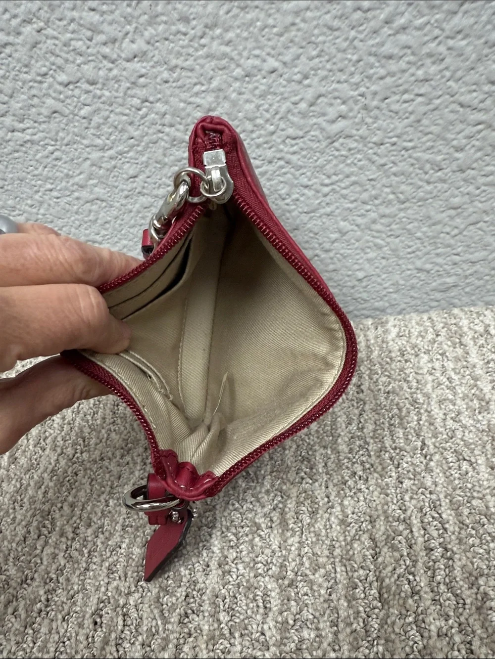 Coach sleek leather
